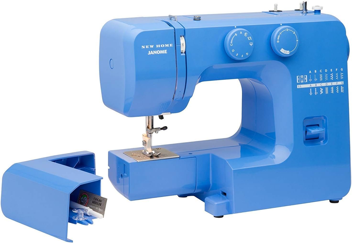 Janome Blue Couture User-Friendly Sewing Machine