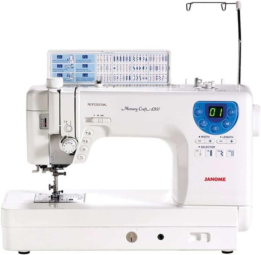 Janome MC-6300P Heavy-Duty Professional Computerized Quilting/Sewing