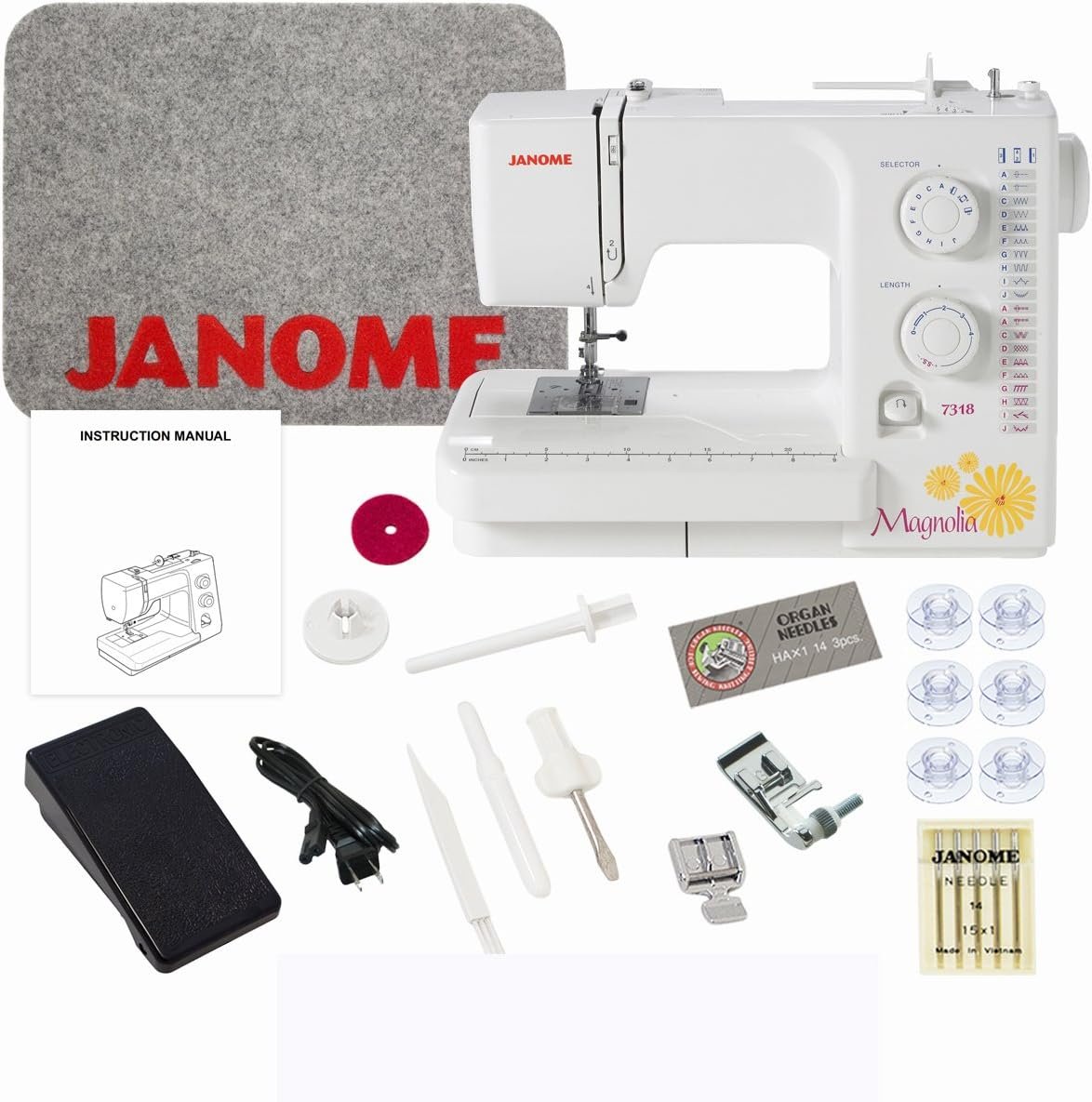 Janome 7318 Magnolia Sewing Machine